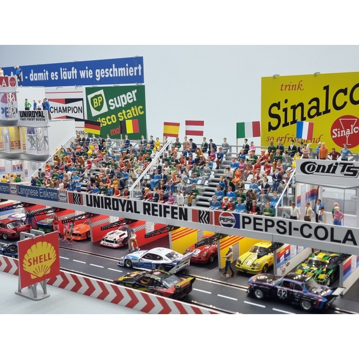 Kit "Curve 3" 4 rows with shoulder