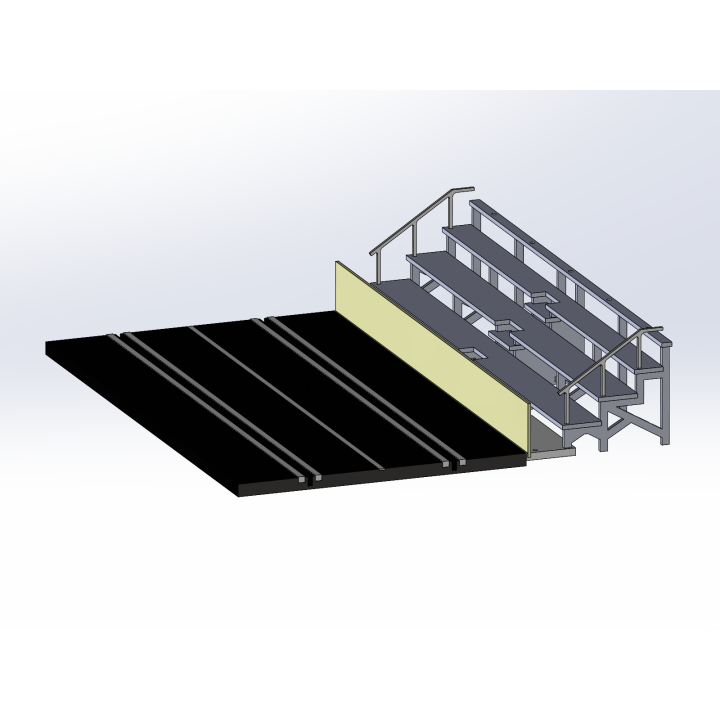 Kit "Straight" 4 rows