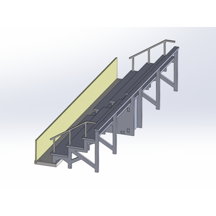 Kit "Straight" 4 rows