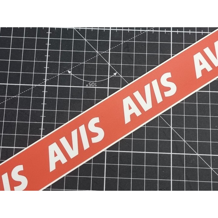 "AVIS" - Aufkleber 135cm