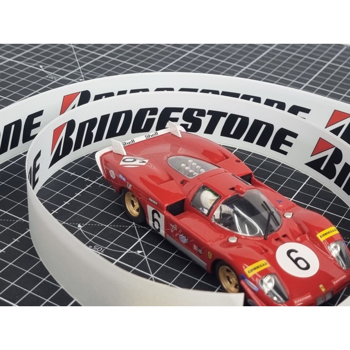 "BRIDGESTONE" - Aufkleber 135cm